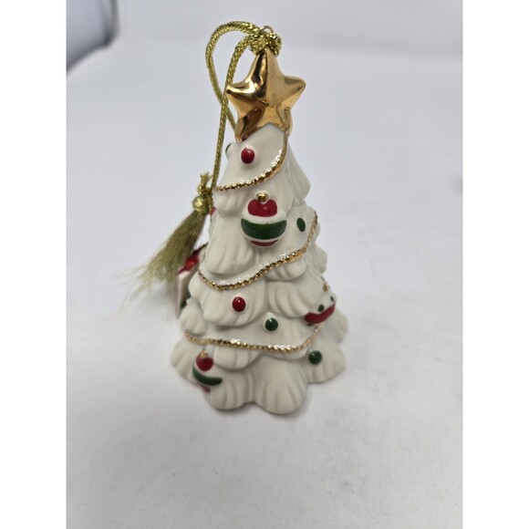 LENOX CHRISTMAS ORNAMENT BUNDLE LOT OF 3 SANTA CLAUS X 2 TREE ORNAMENT CLUB - Picture 5 of 13